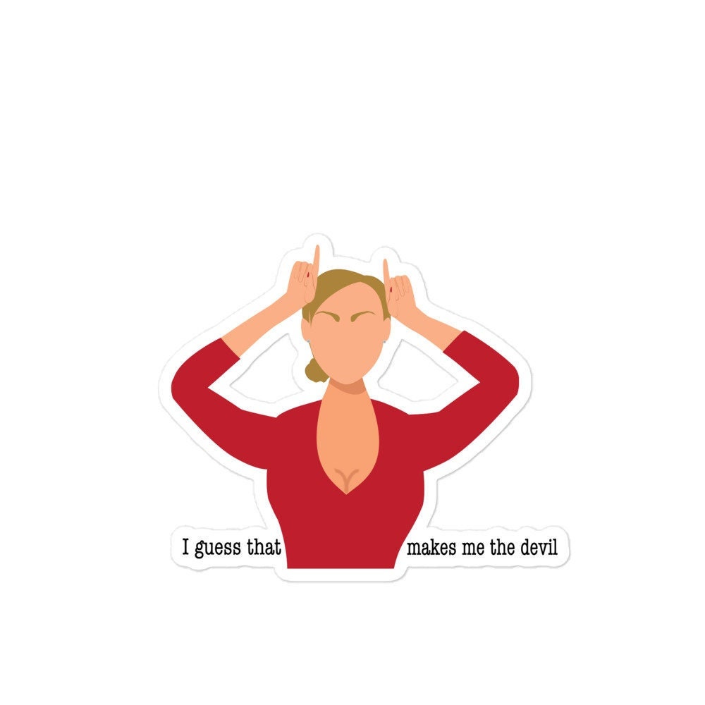The Office Decor • Gift for Fans • Michael Scott • Dwight Schrute • Funny tv character stickers
