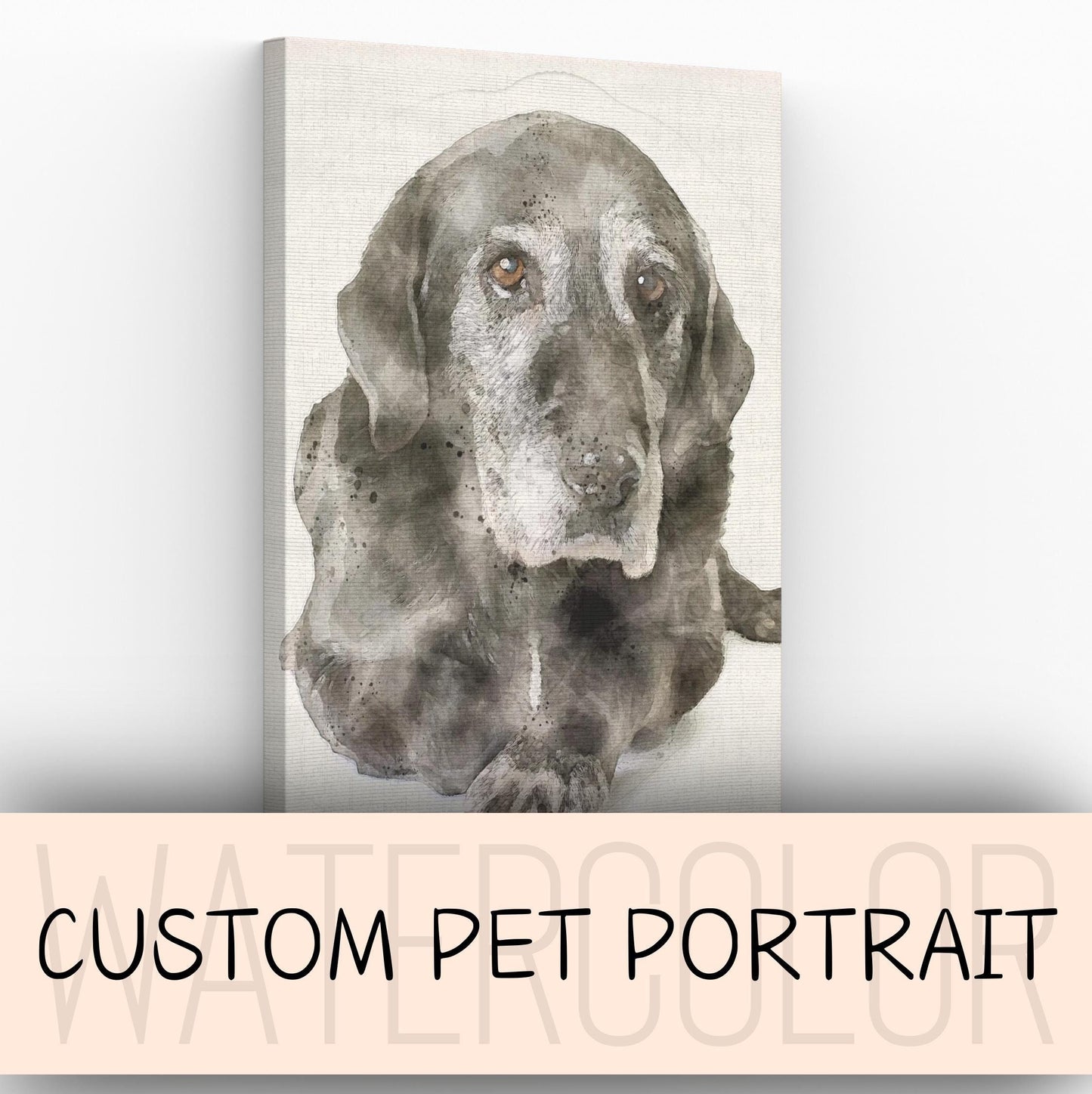 Custom portrait of your pet • watercolor • Delivery in 24 hours