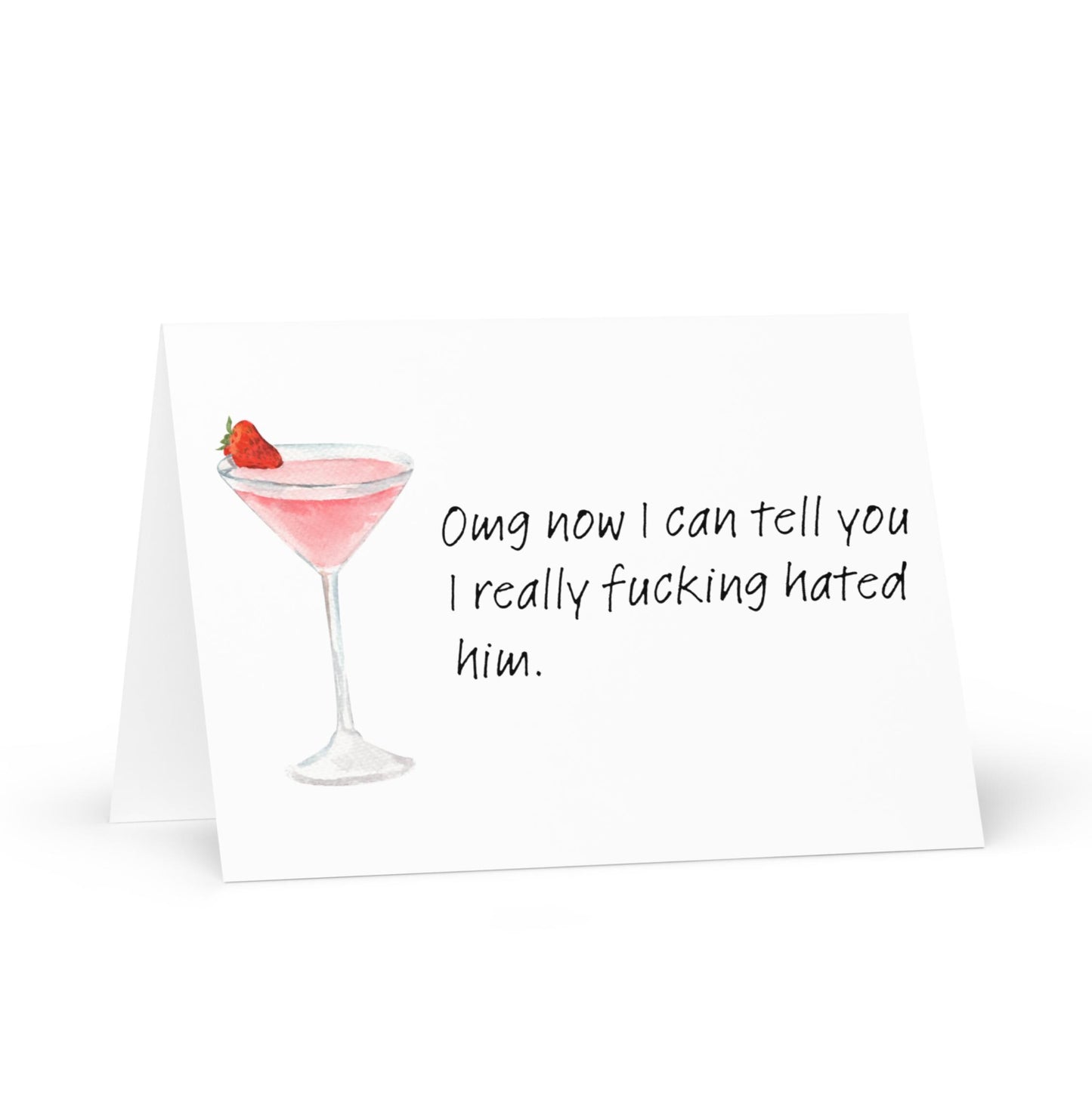 Breakup Divorce Humor - Party Celebration Card- Relationship Ending Post-Decree