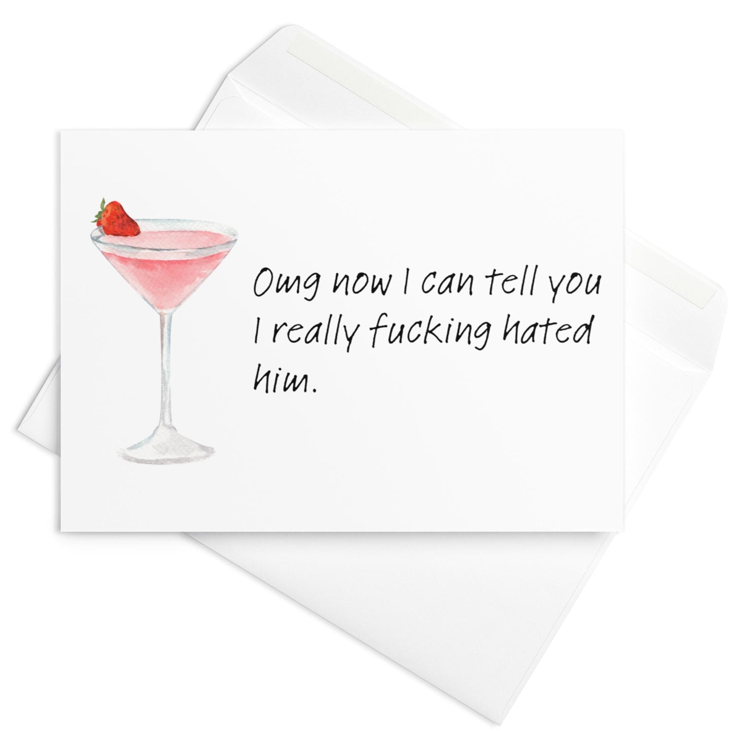Breakup Divorce Humor - Party Celebration Card- Relationship Ending Post-Decree