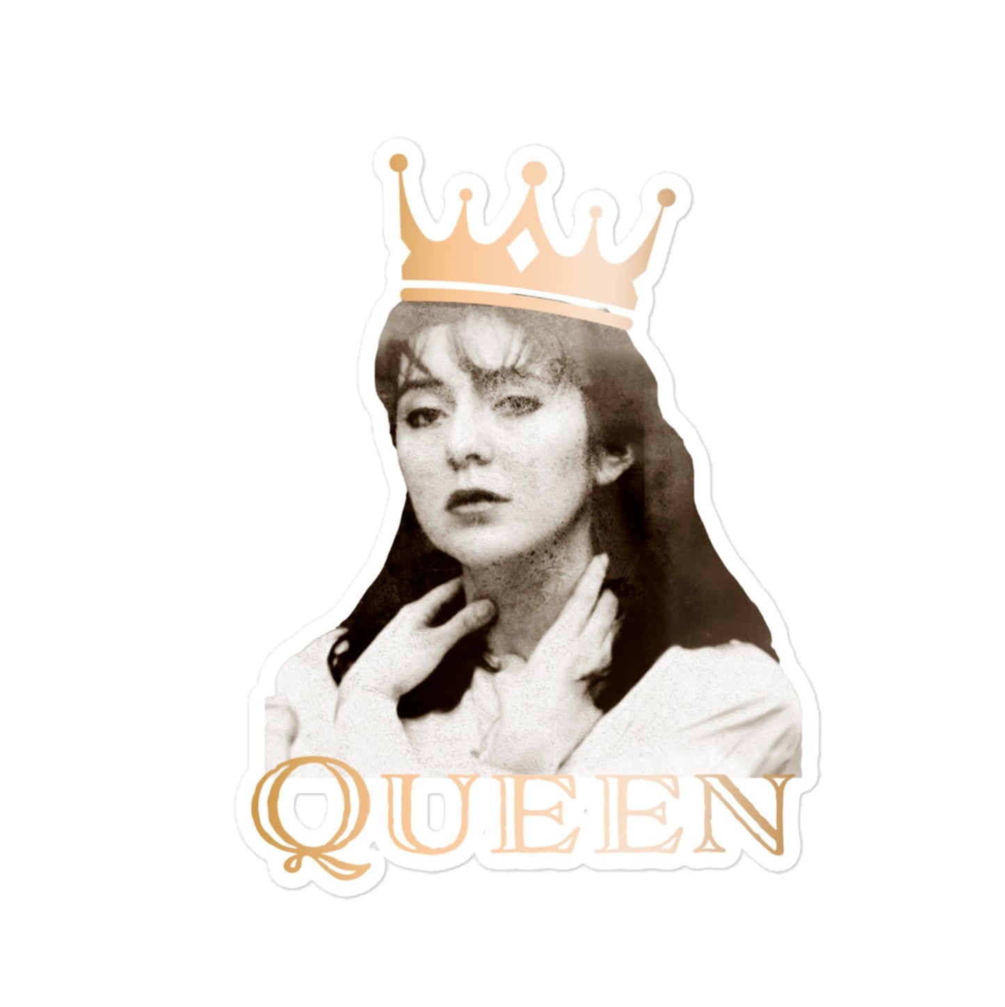 QUEEN Lorena Bobbit cut out Sticker - Feminism female rage anger- liberal ideals pro-choice empowerment
