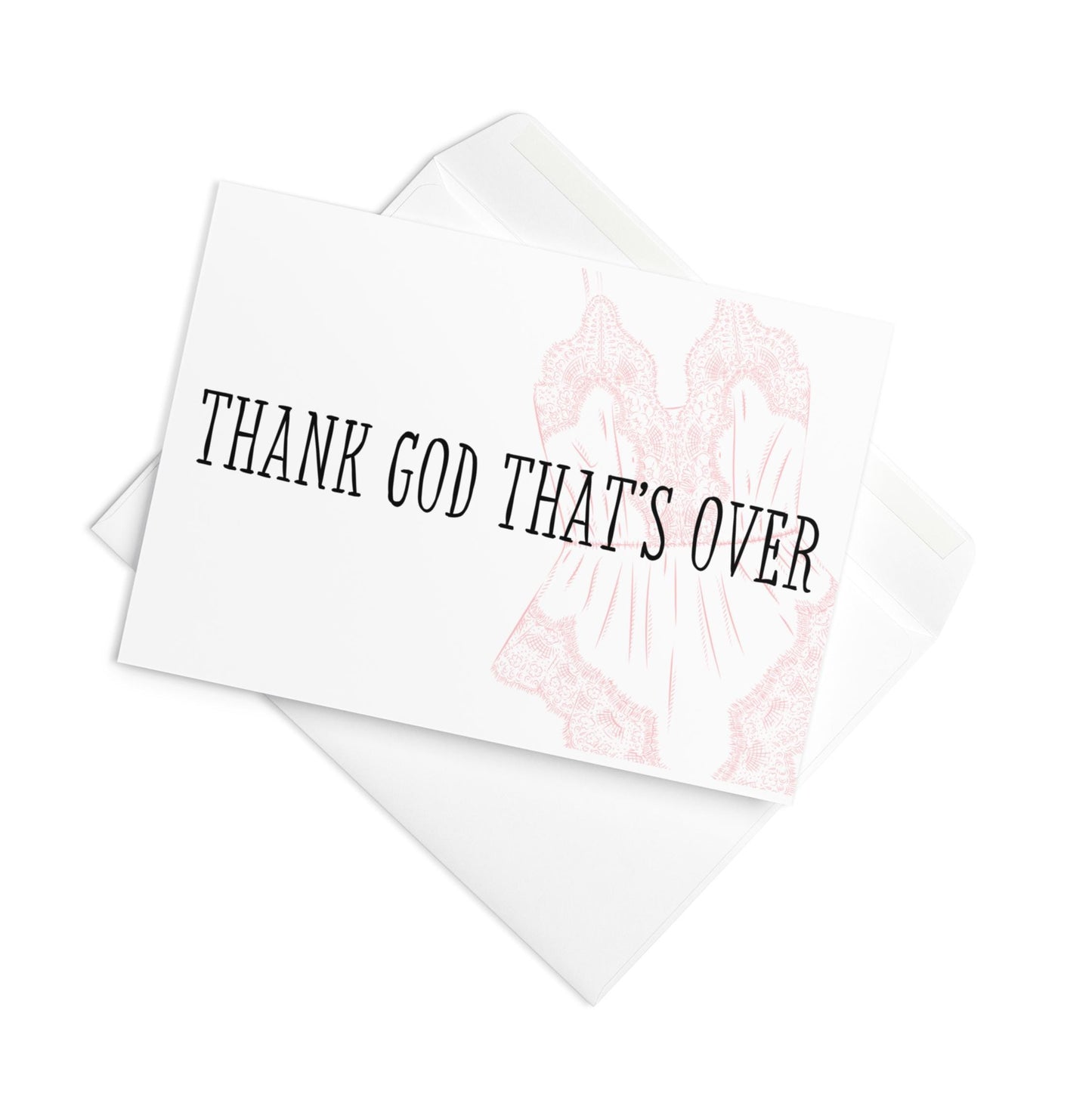 Divorce Celebration Breakup Card - Funny Ex-Wife Parting Party - Relationship Ending Humor