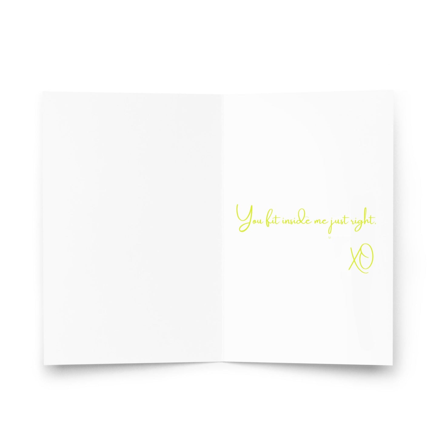 Funny Happy Anniversary Card - Dirty - Adult Humor - Non Binary LGBTQ Husband Wife