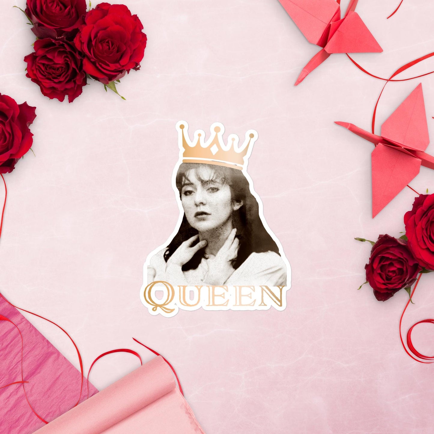 QUEEN Lorena Bobbit cut out Sticker - Feminism female rage anger- liberal ideals pro-choice empowerment