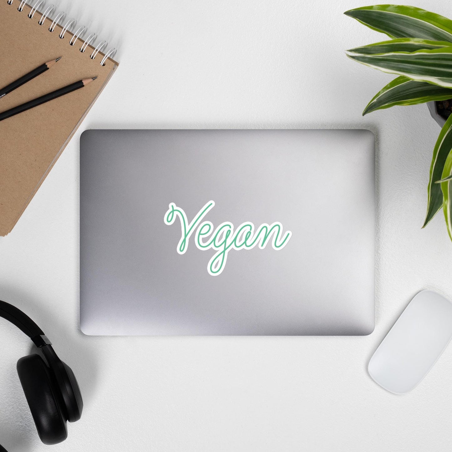 Vegan Cut Out Stickers - Cute Delicate Dainty - Herbivore