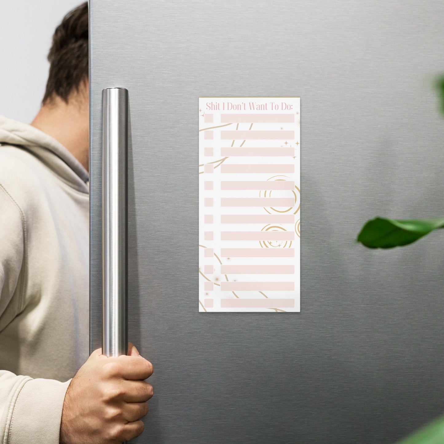 To-Do List Notepad Magnet: Funny ADHD