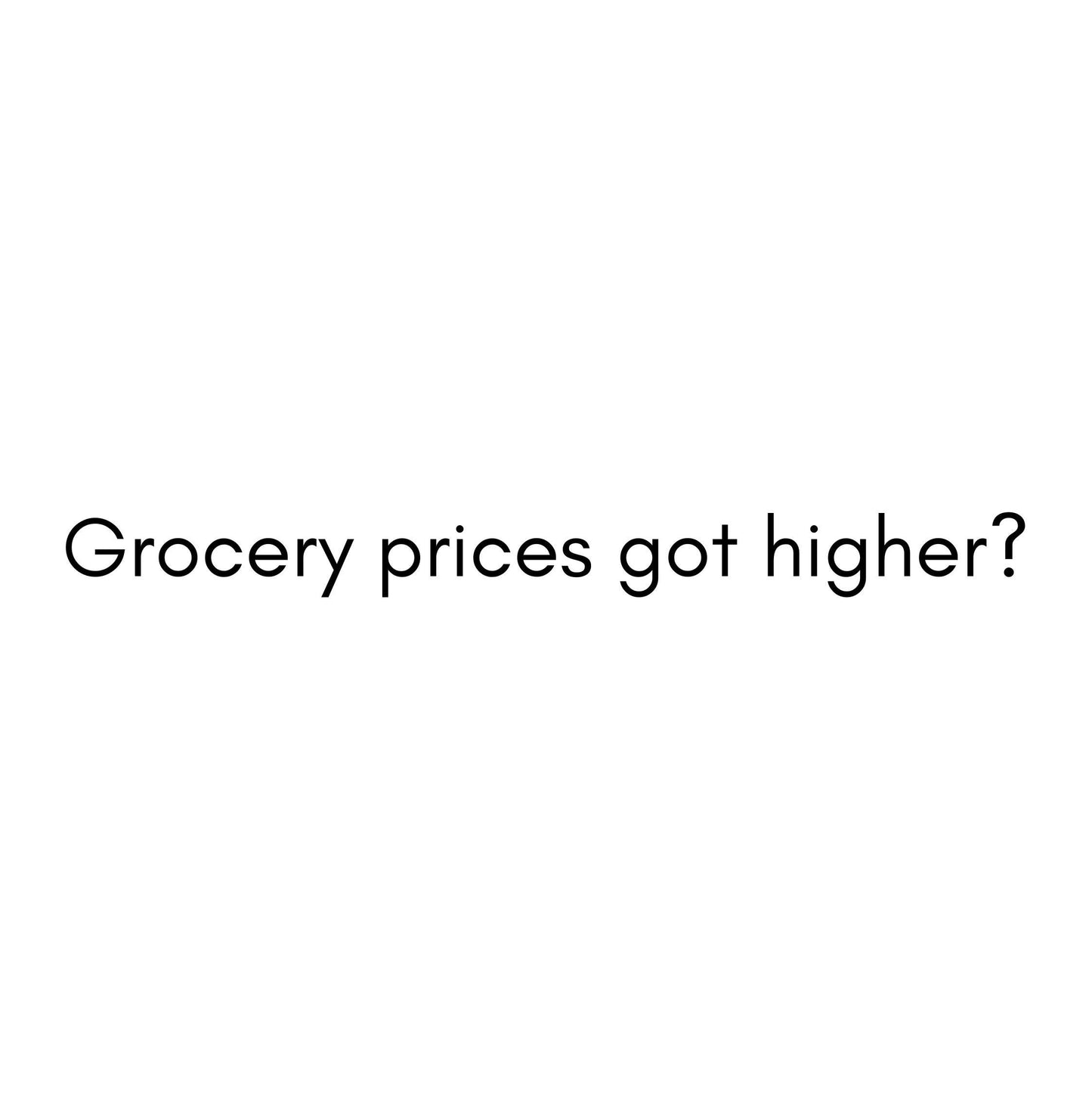 Humorous Elon Musk 'Did Not See That Coming' Gas & Grocery Inflation Single Cut-Out Sticker