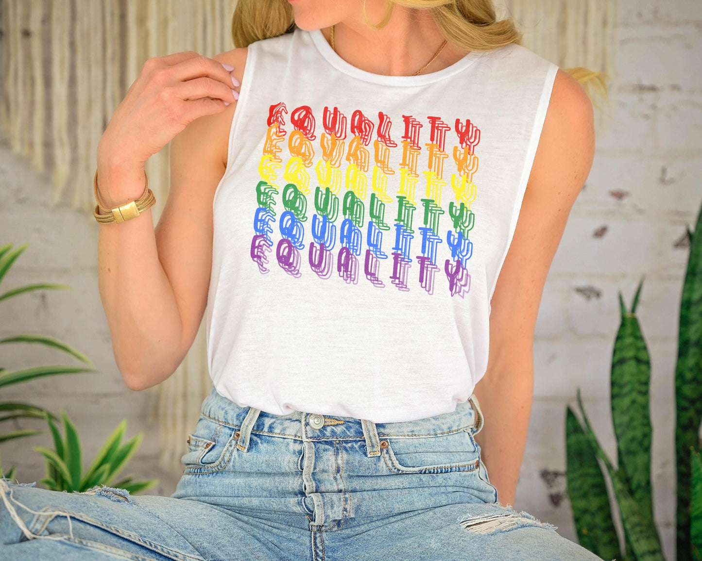Equality Tank Top Beauty - Echo - 2025 Pride - Trending Theme
