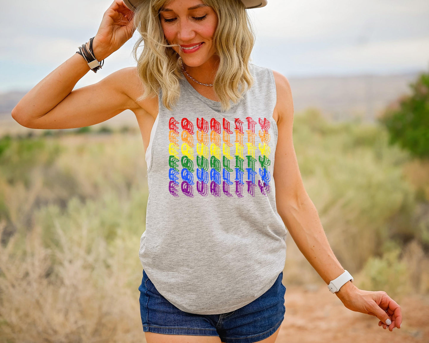Equality Tank Top Beauty - Echo - 2025 Pride - Trending Theme