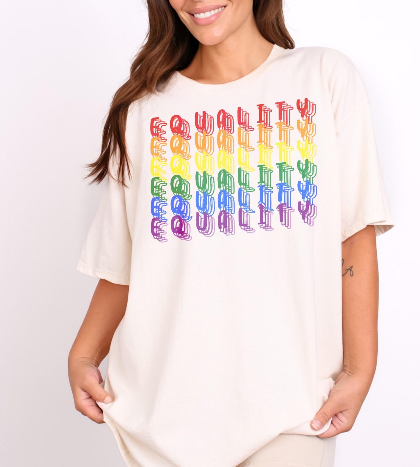 Echo Equality - Sweet Colorful Rainbow Scream & Echo - Gay Pride