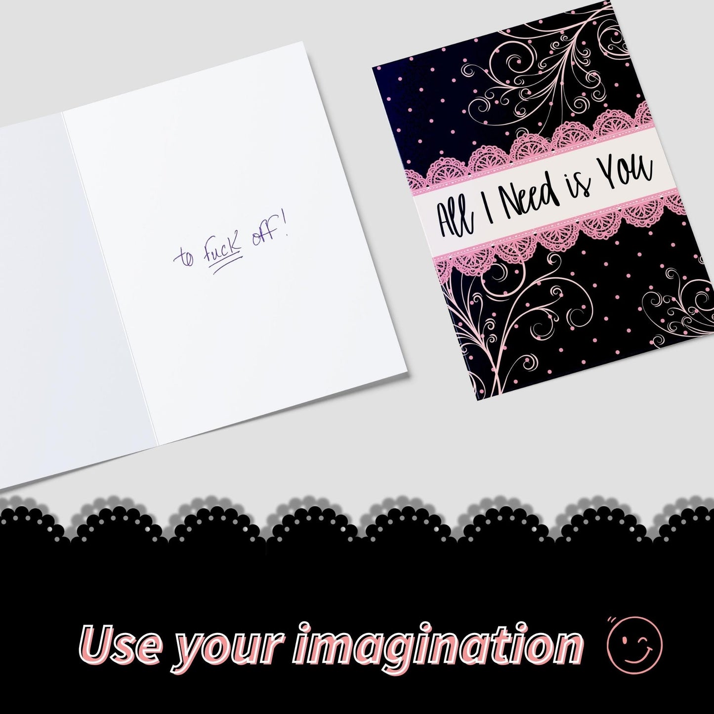 Completely Anonymous Mean Card • Mailed for you