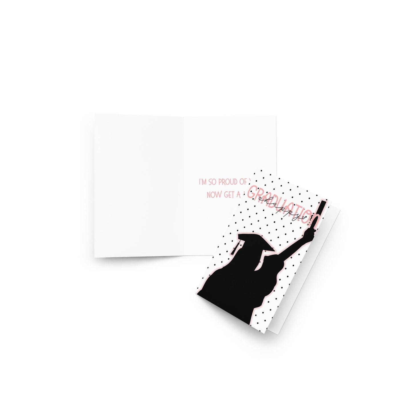 Sarcastic Humor Graduation Card • Customize Gender Race School Colors