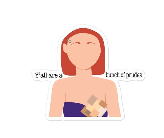 The Office Decor • Gift for Fans • Michael Scott • Dwight Schrute • Funny tv character stickers