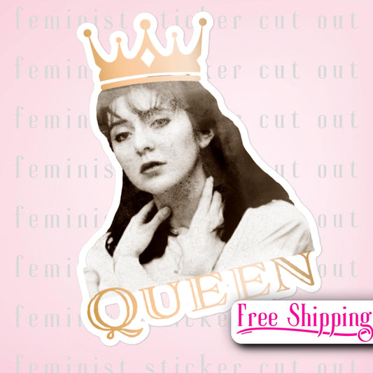 QUEEN Lorena Bobbit cut out Sticker - Feminism female rage anger- liberal ideals pro-choice empowerment