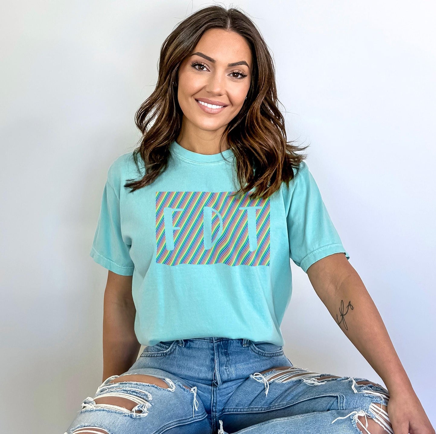 Political Activist Shirt • Rainbow FDT • Anti Trump Tee • LGBTQ Pride Protest T-Shirt