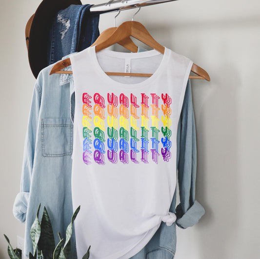 Equality Tank Top Beauty - Echo - 2025 Pride - Trending Theme
