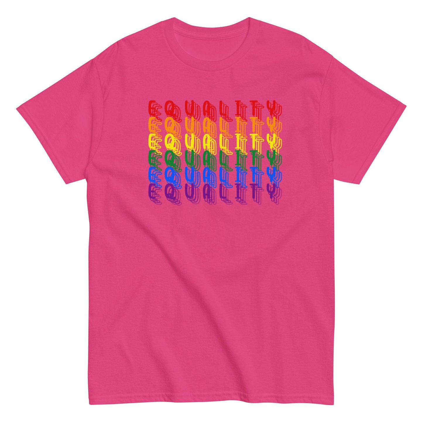Echo Equality - Sweet Colorful Rainbow Scream & Echo - Gay Pride